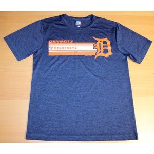 MLB Baseball Detroit Tigers Short Sleeve Shirt Mens Medium Genuine Merchandise